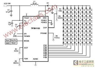 基于TPS61185的高度集成大尺寸LCD背光技术 集成电路芯片设计与服务方案