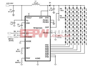 基于TPS61185的高度集成大尺寸LCD背光技术设计与集成电路芯片设计服务